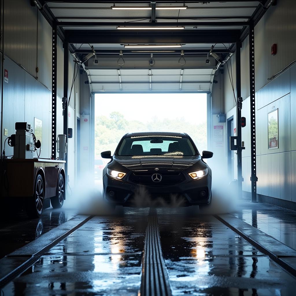 Car Wash at Dealership