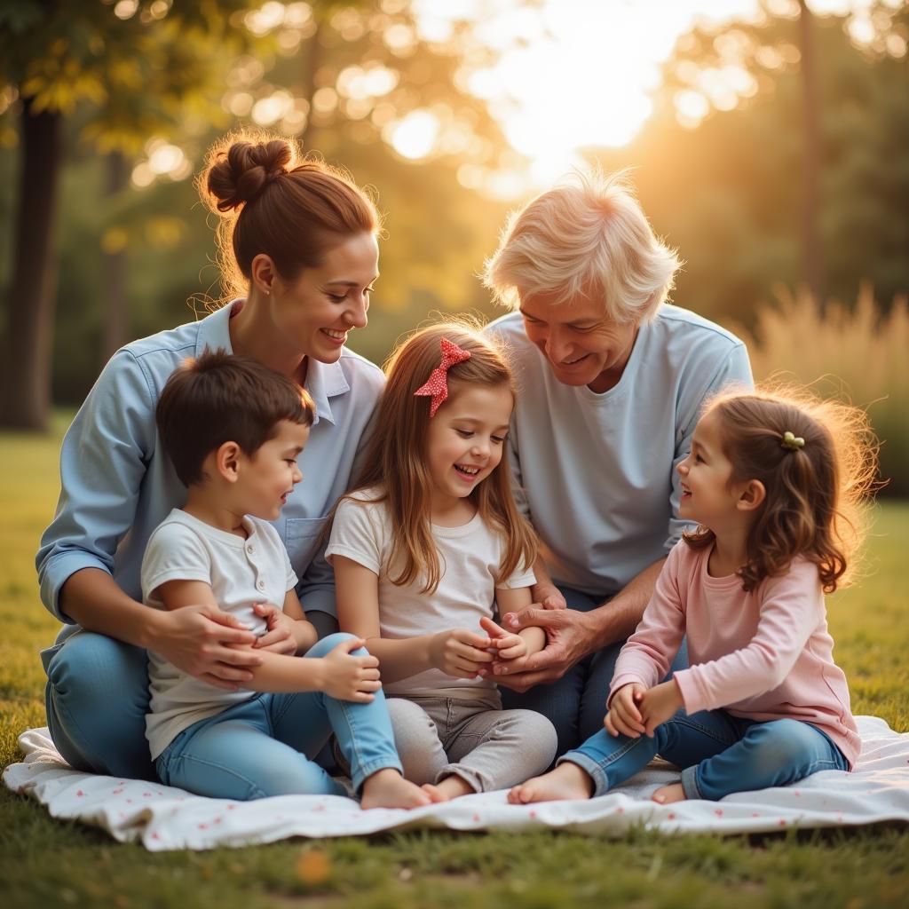 Care.com Provider Connecting with Family