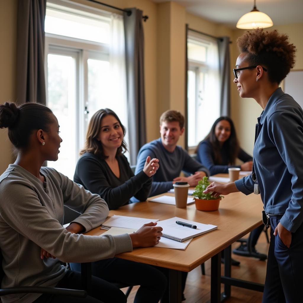 Caregiver Training Session