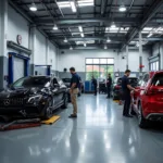 Modern Car Service Center in Chadstone