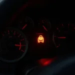 Car Dashboard Check Engine Light