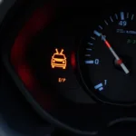 Car Service Dashboard Check Engine Light