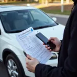 Checking car service history