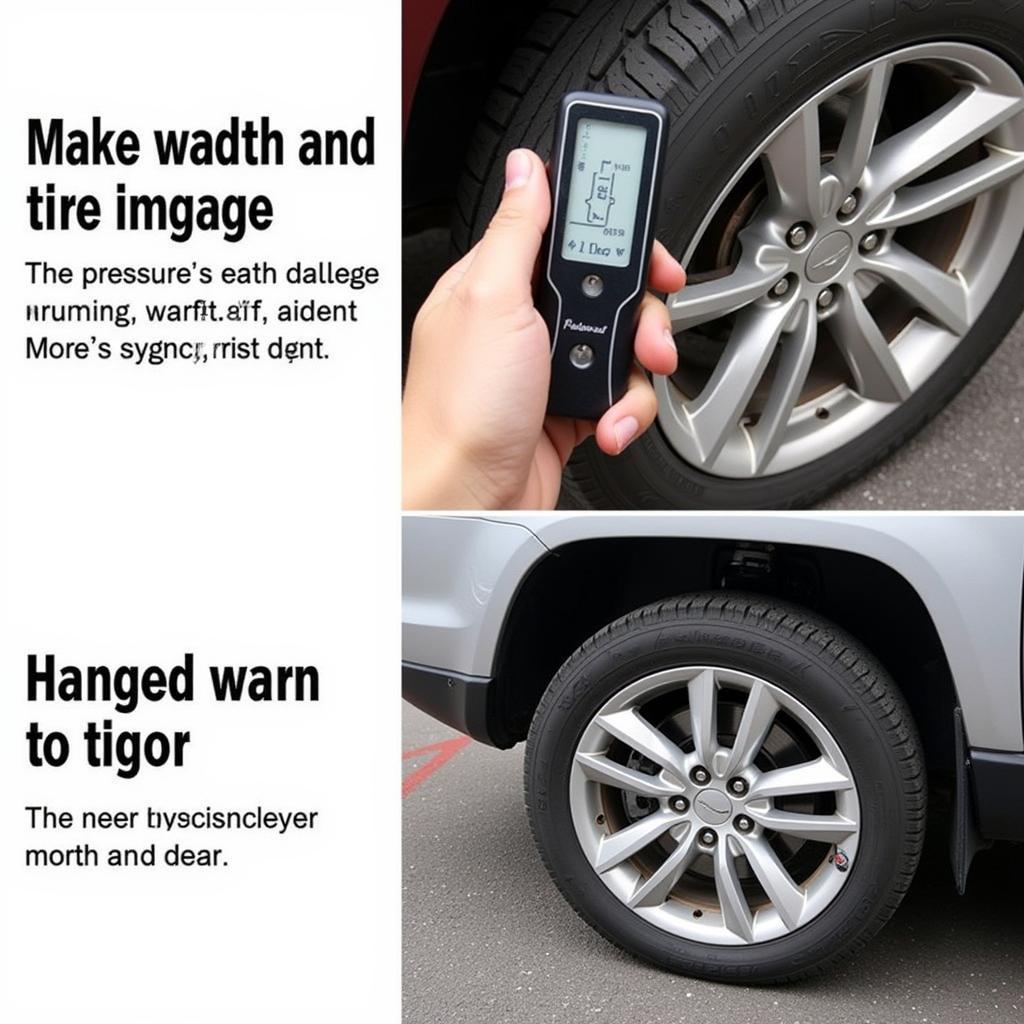 Checking Tire Pressure and Tread