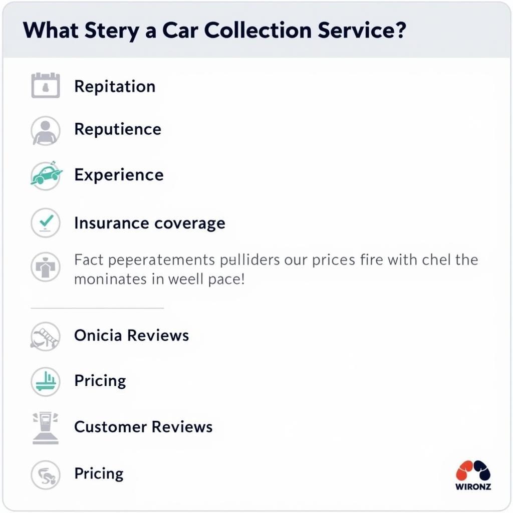 Key Factors in Selecting a Car Collection Service