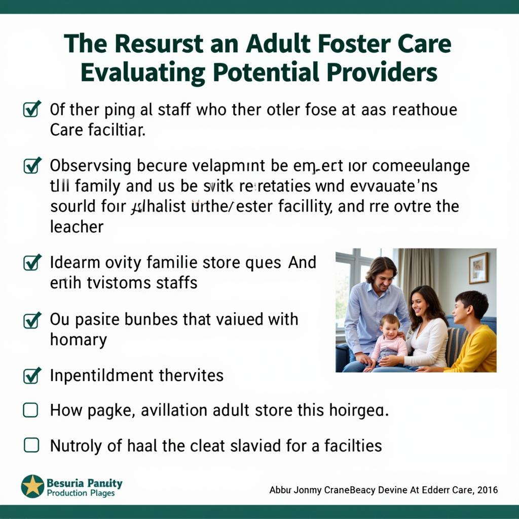 Key Considerations When Selecting an Adult Foster Care Facility