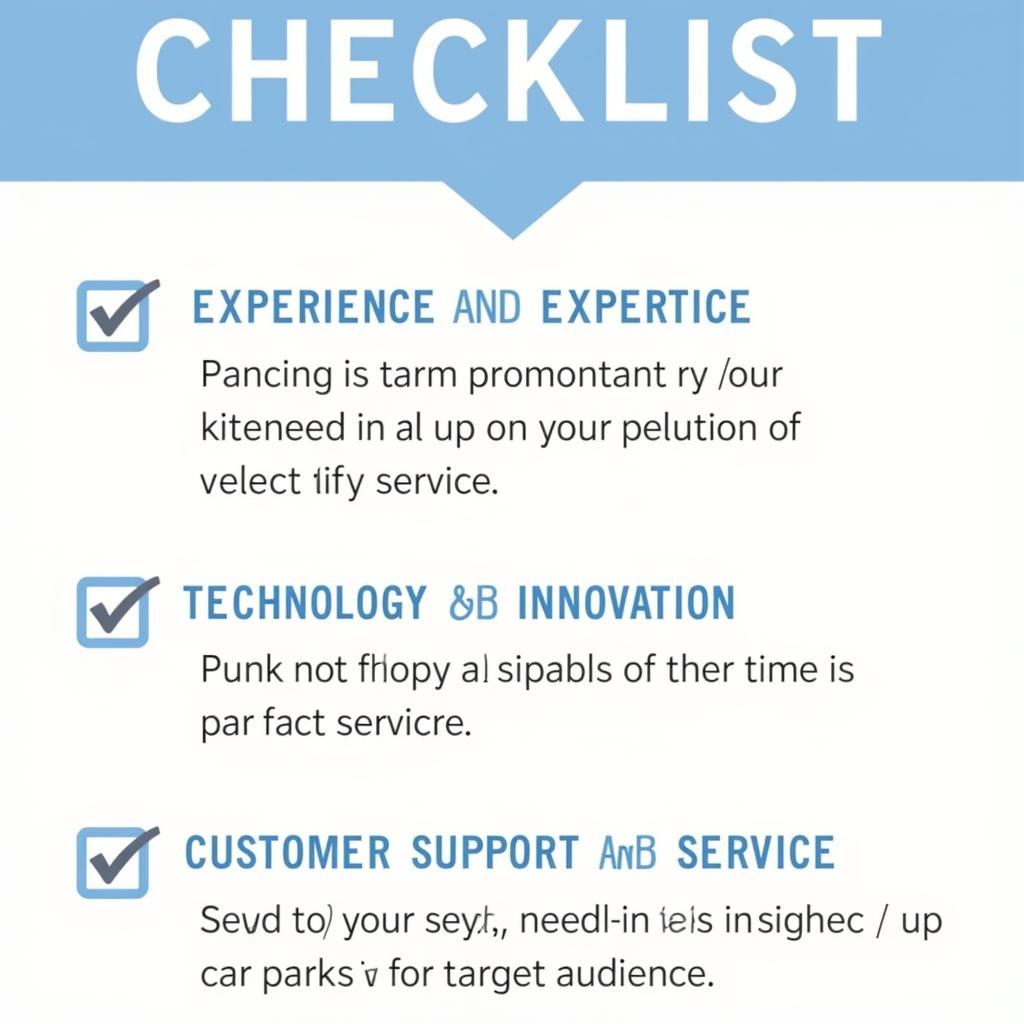 Factors to consider when choosing a car park management service