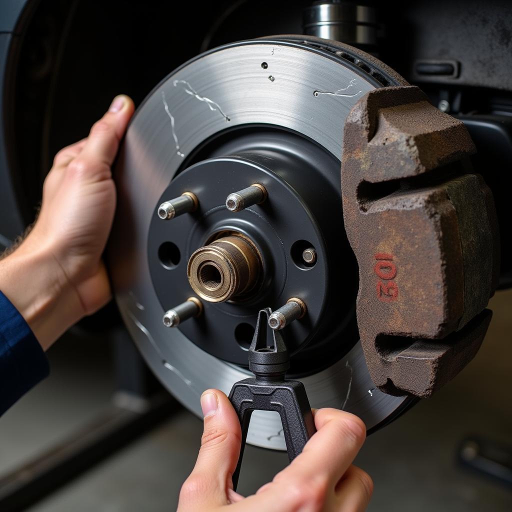 Citroen DS3 Brake Inspection