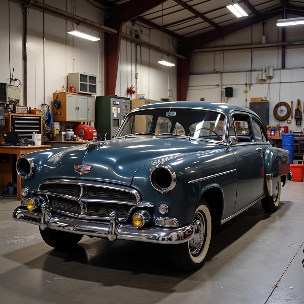 Restoration of a Classic American Car