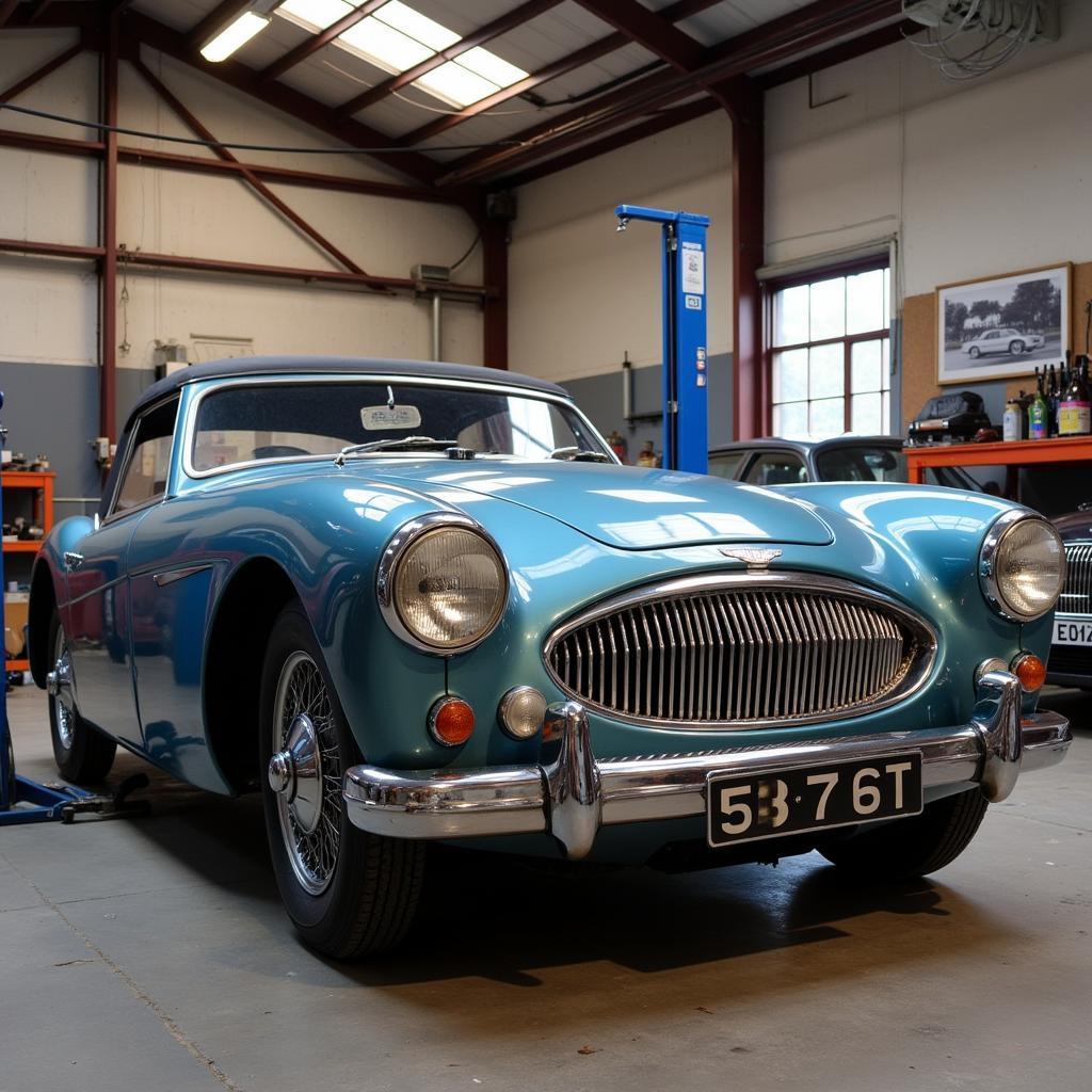 Classic car restoration in Blandford Forum