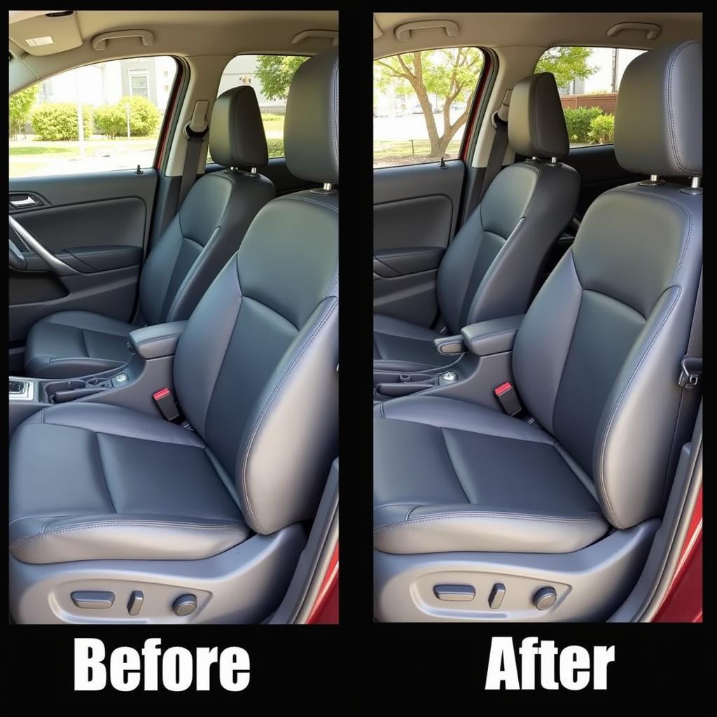 Clean Car Interior After Shampoo