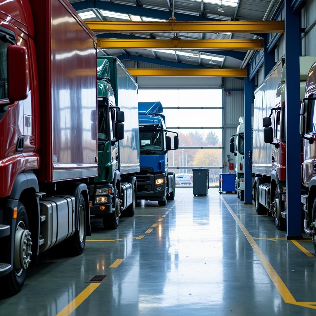 Commercial vehicle fleet maintenance in Royton