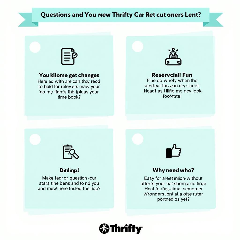 Frequently Asked Questions for Thrifty Car Rental Customer Service