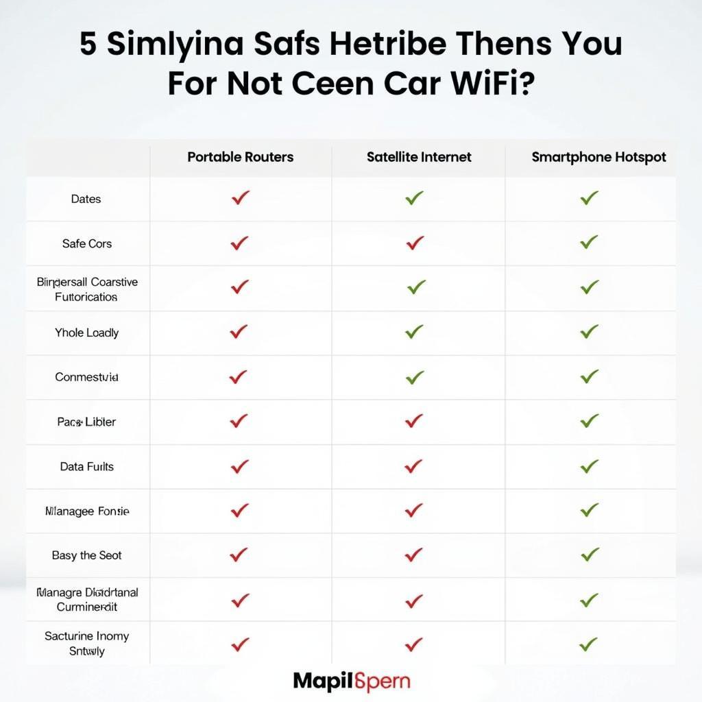 Comparing Car Wifi Solutions