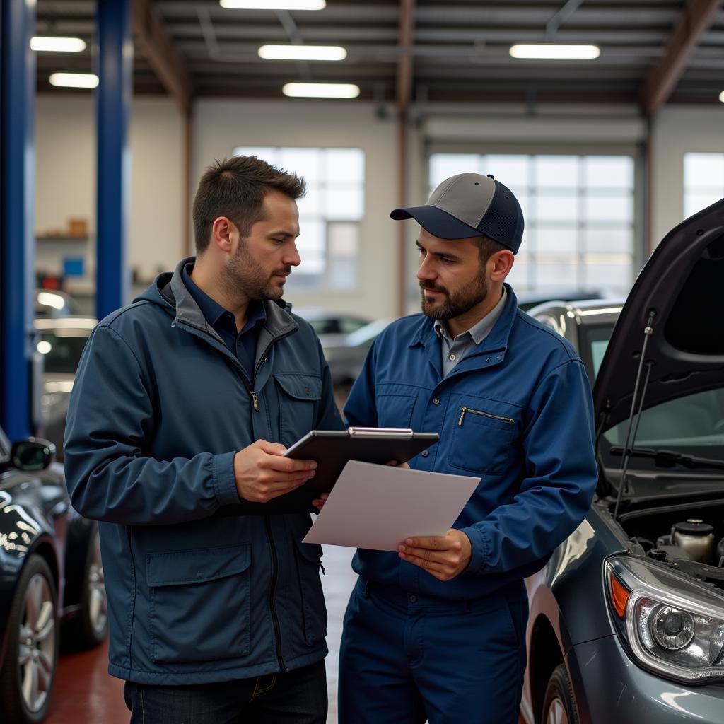 Consulting with a Mechanic