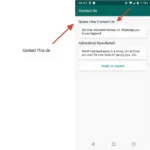 Contacting WhatsApp Customer Care through the App