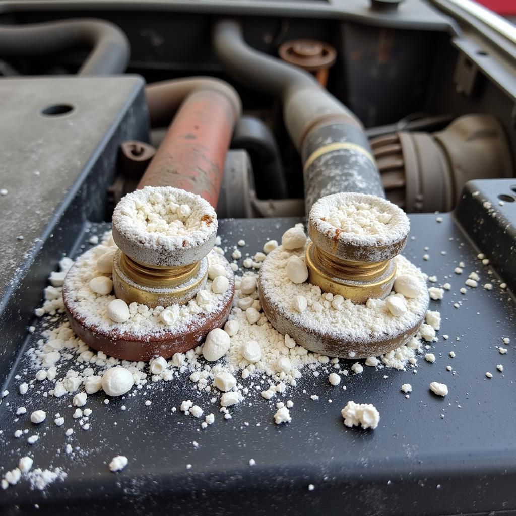 Corroded Battery Terminals