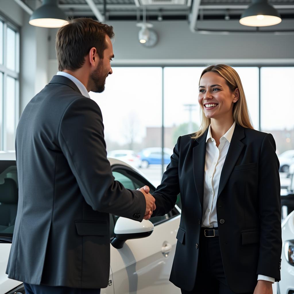 Building Relationships at Car Dealership