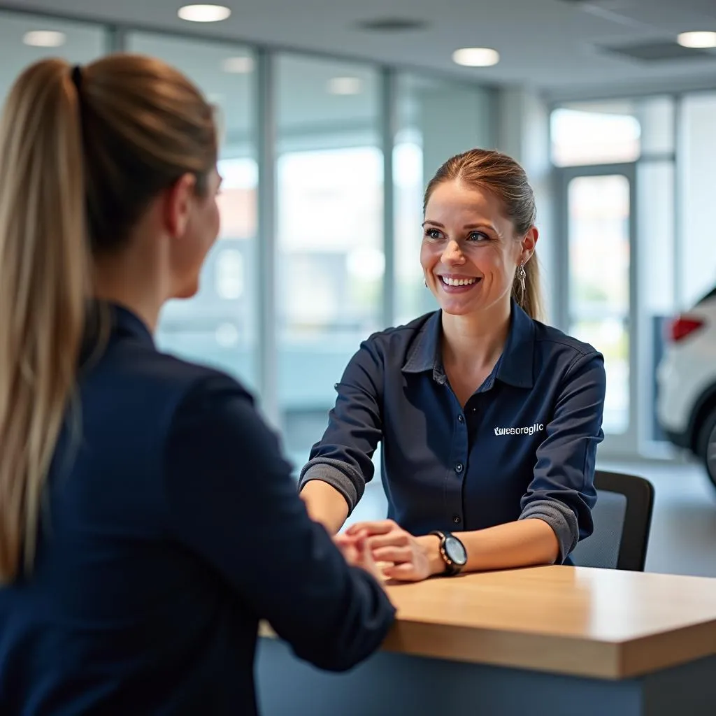 Customer Service Representative at BMW Dealership