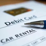 Debit Card and Car Rental Agreement