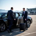 Black Car Pickup at Denver Airport