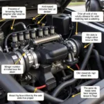 Diesel engine components overview