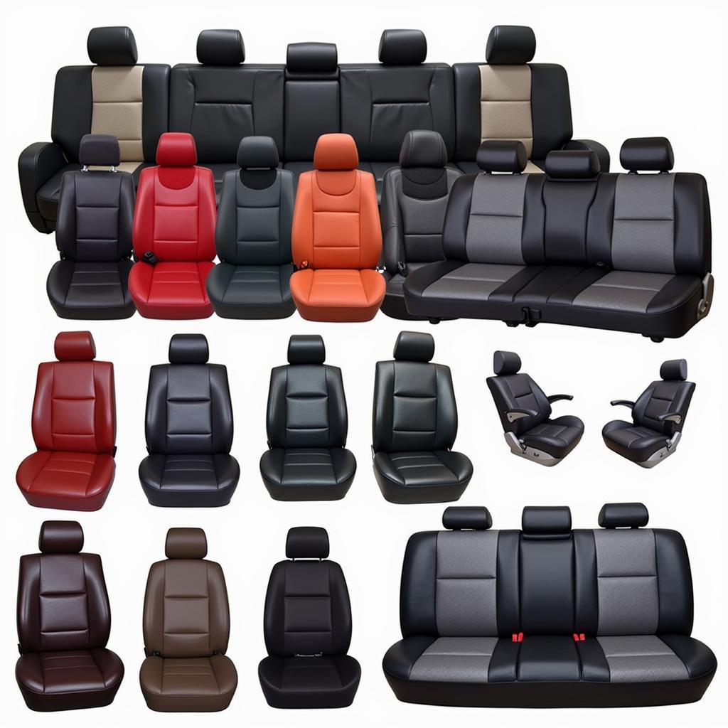 Variety of Car Seat Cover Materials and Designs