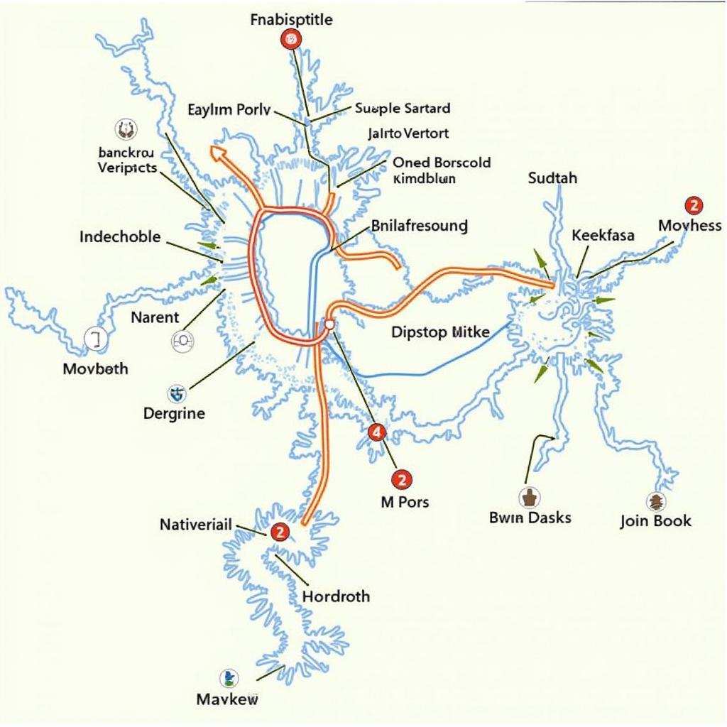 Disney World transportation map