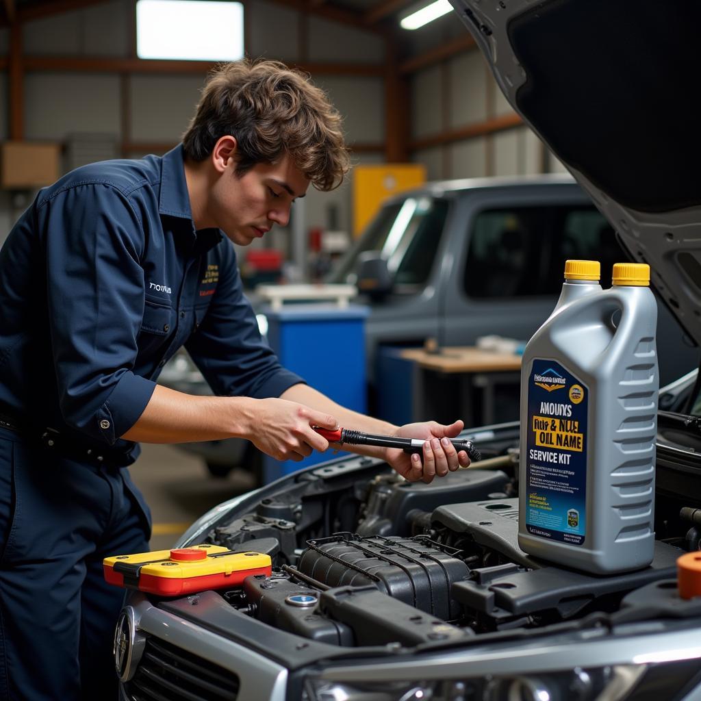 DIY Car Oil Change with a Service Kit