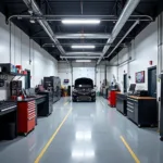 Modern and well-equipped garage at Don Allen Auto Service Inc.