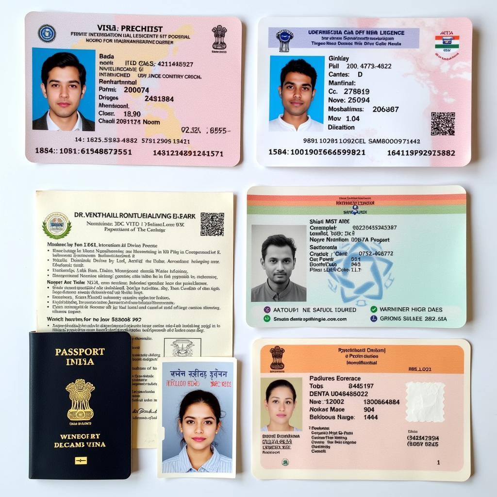 Essential documents for driving in India - IDP, Indian driving license, passport, visa, insurance