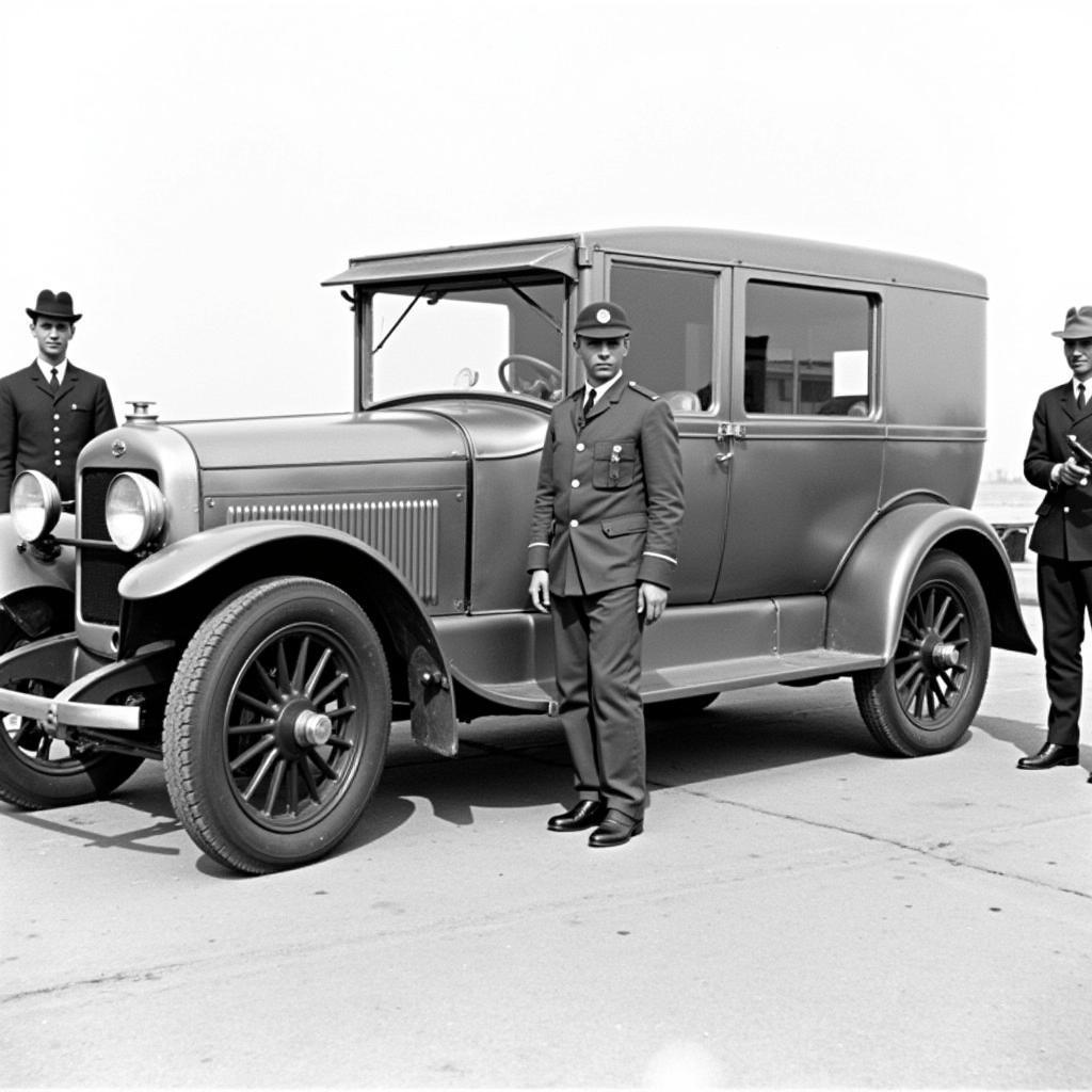 Early 20th Century Armored Car