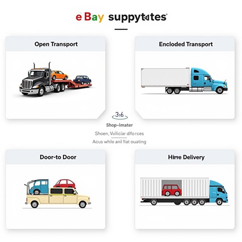 eBay Car Shipping Options