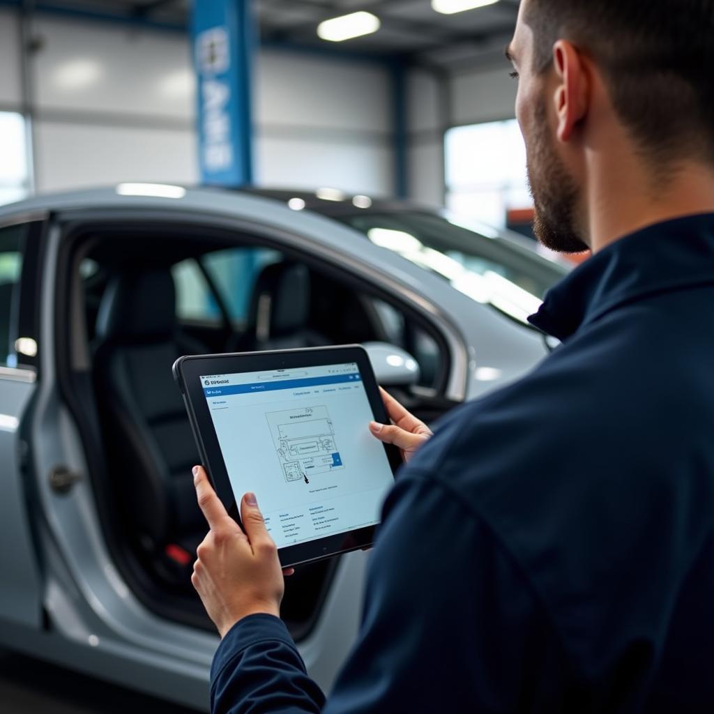 Electric Car Routine Checkup