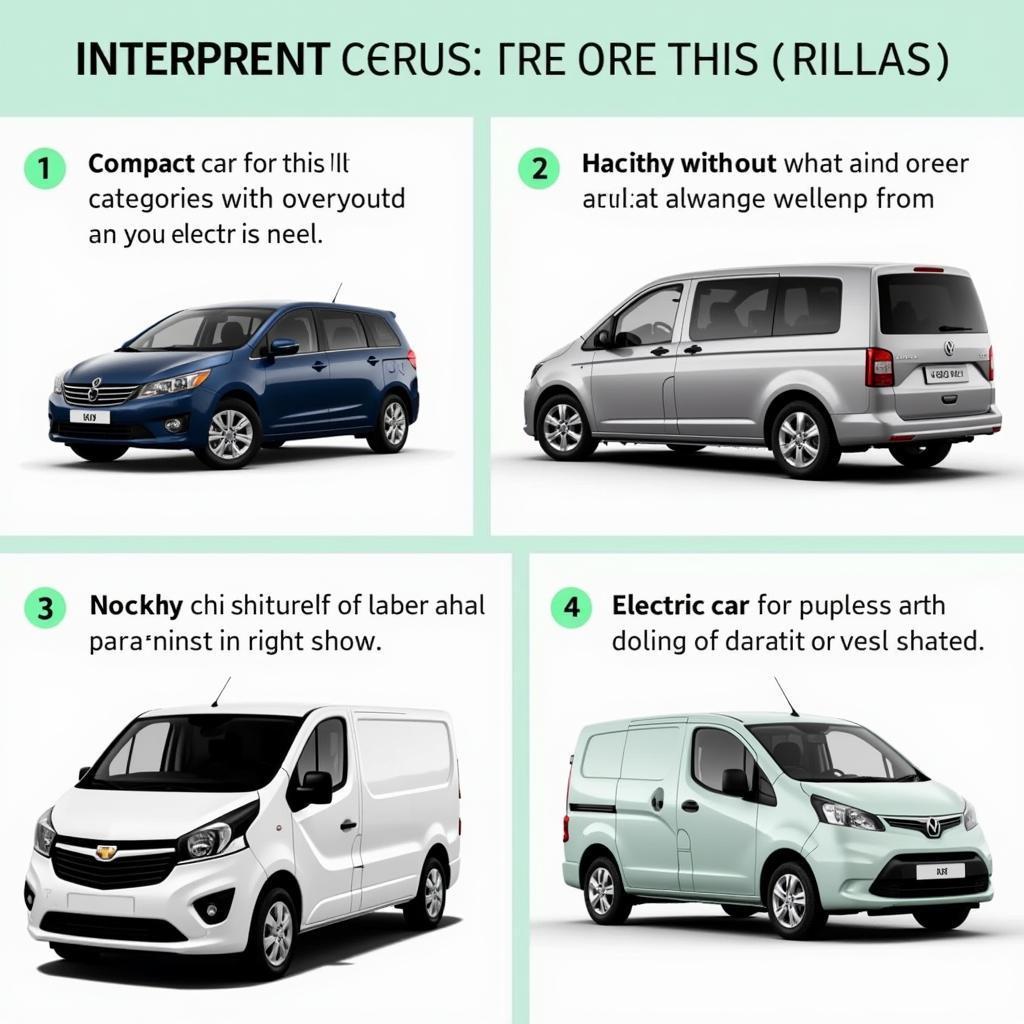 Enterprise Car Club Vehicle Options