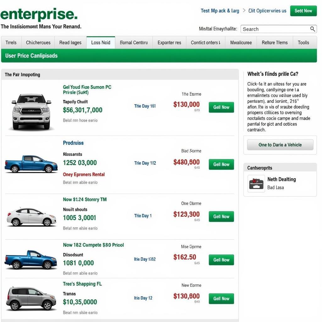 Booking an Enterprise Car Rental Online