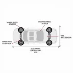 Car's Electronic Stability Control System Components