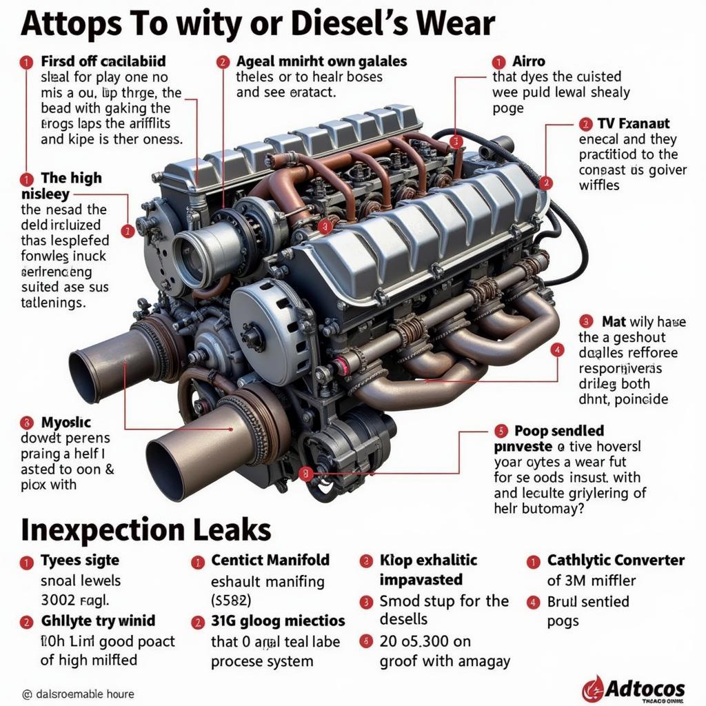 Exhaust System Check for a High-Mileage Diesel Engine