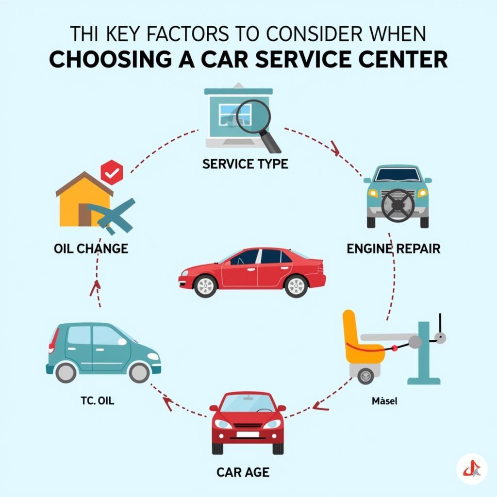 Factors Influencing Car Service Choice: Budget, Service Type, Car Age & Make