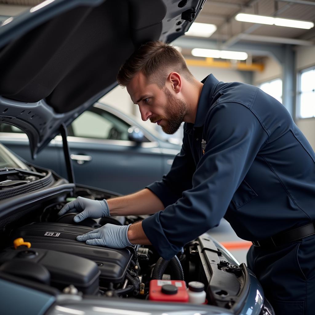  Firestone Mechanic at Work 