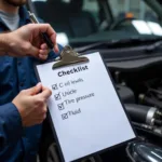 First Car Service Checklist