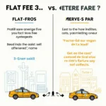 Flat Fee vs. Metered Fare Comparison