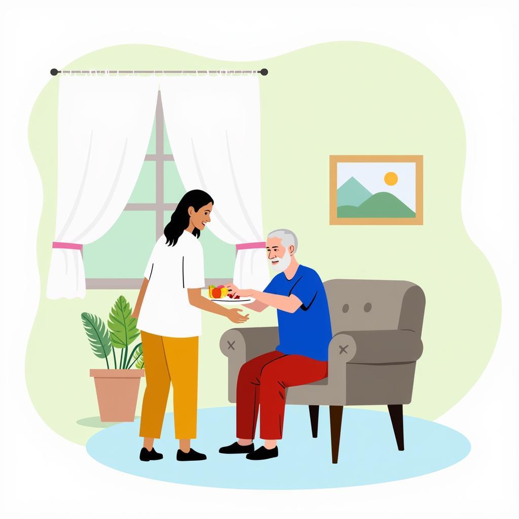 Florida Medicaid Home Care Services Illustration