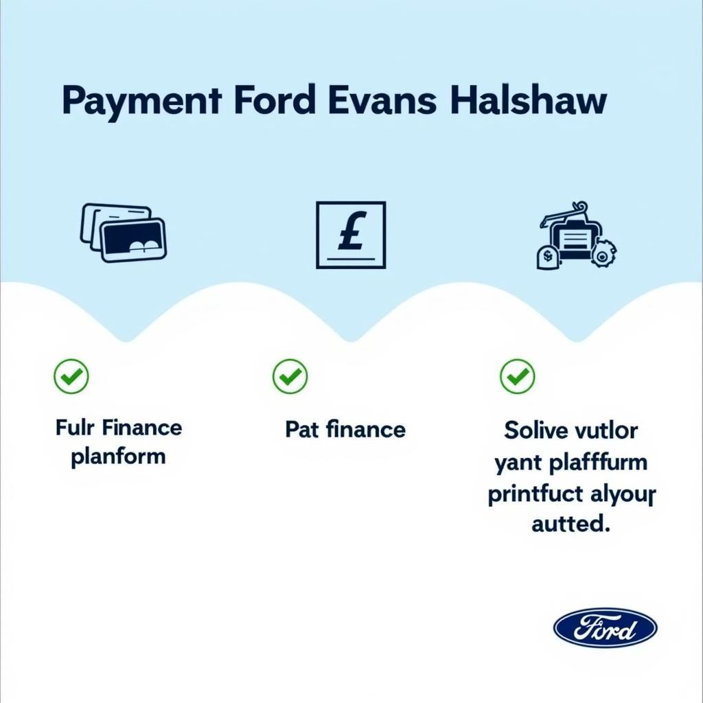 Ford Evans Halshaw Payment Options