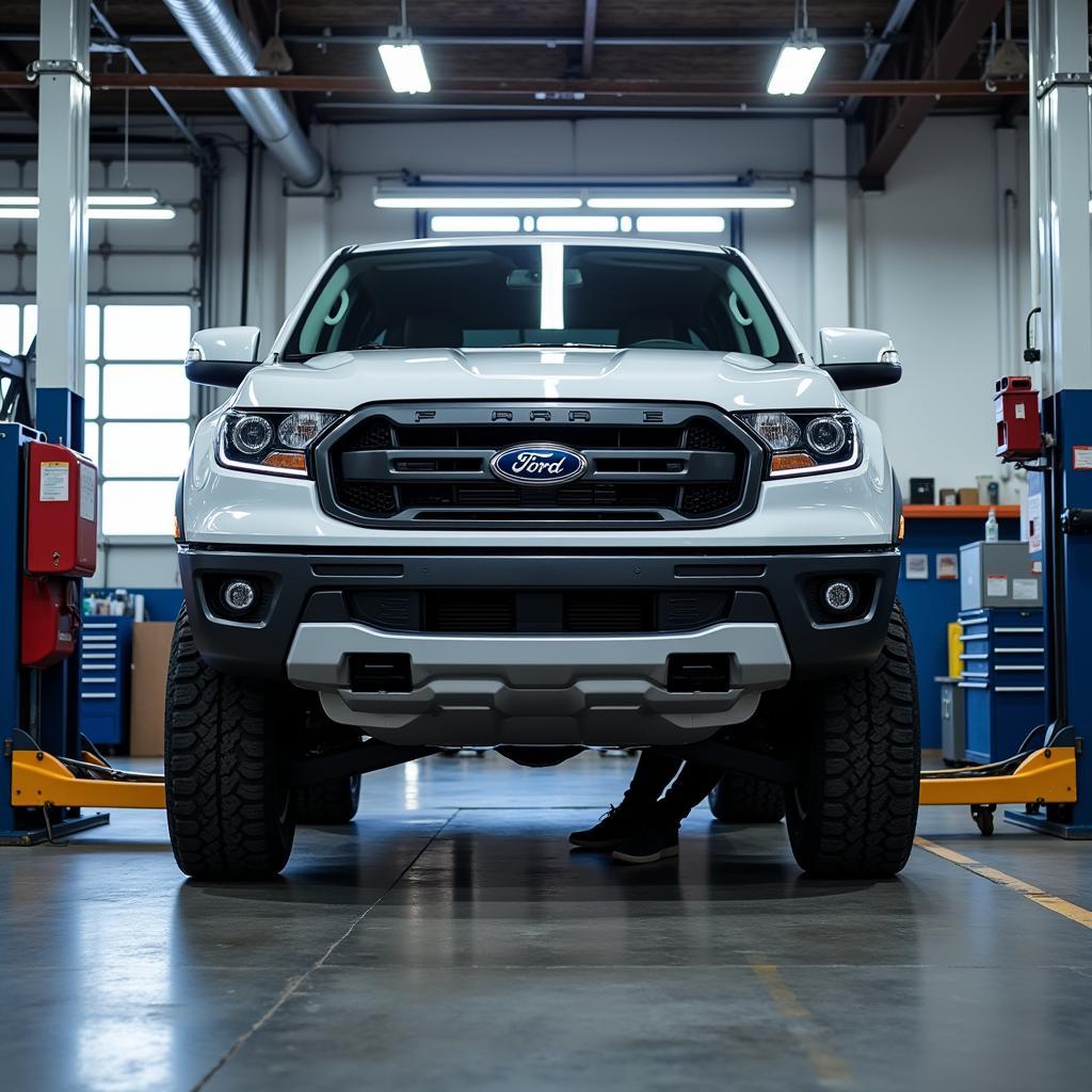 Ford Undergoing Routine Maintenance