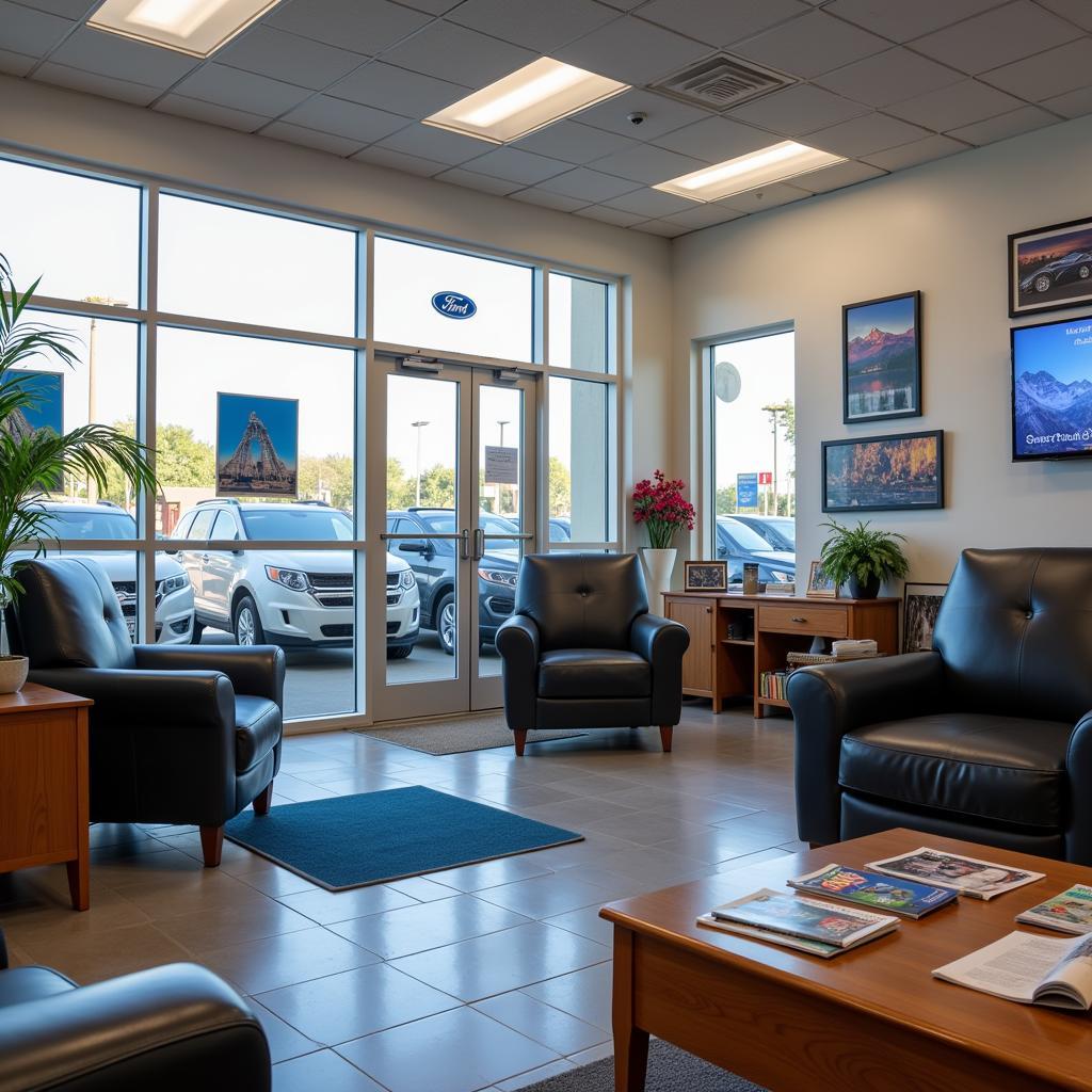 Ford Service Center Waiting Area