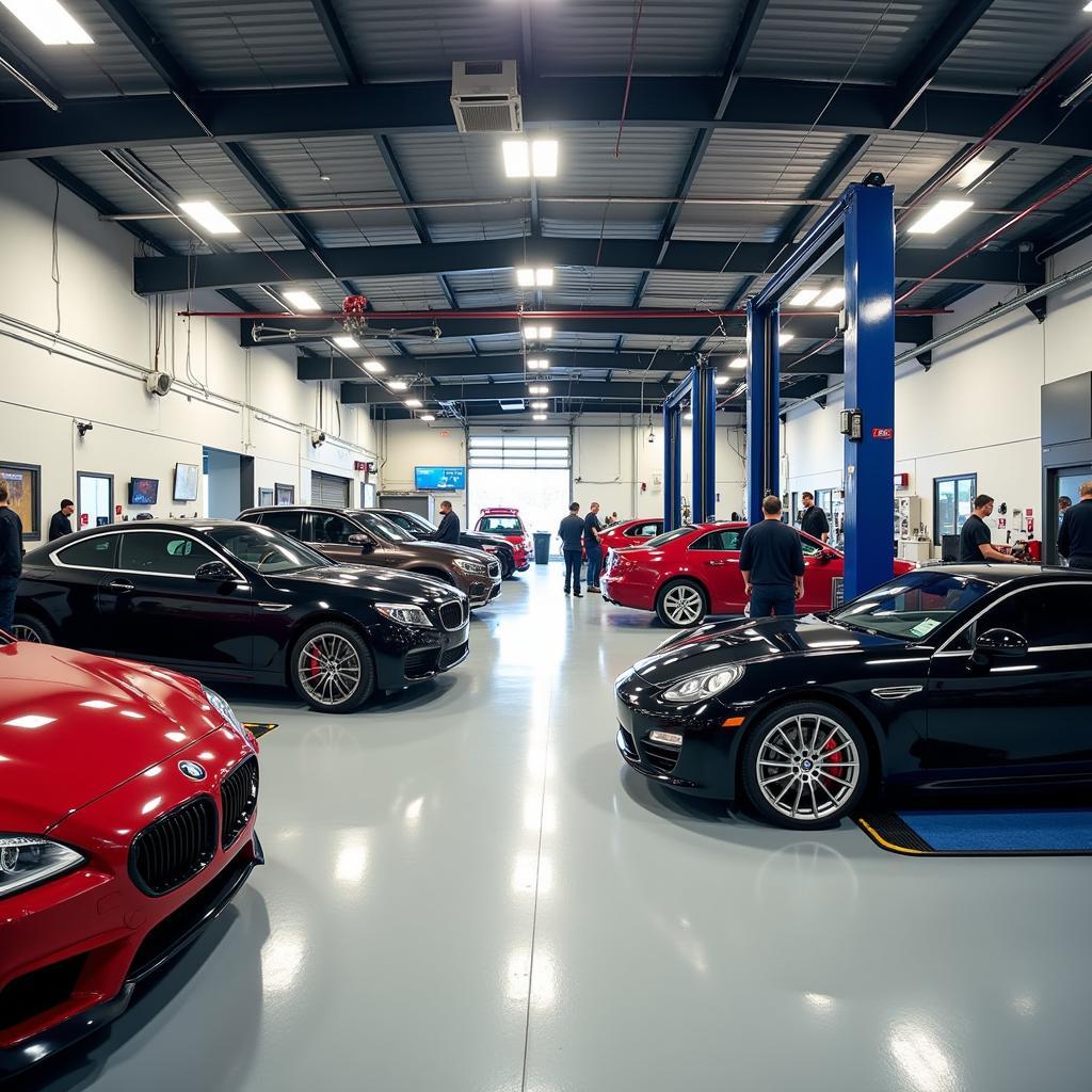 Modern Foreign Car Service Garage in New Kensington