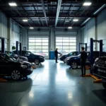 Modern car repair shop in Forest Hills