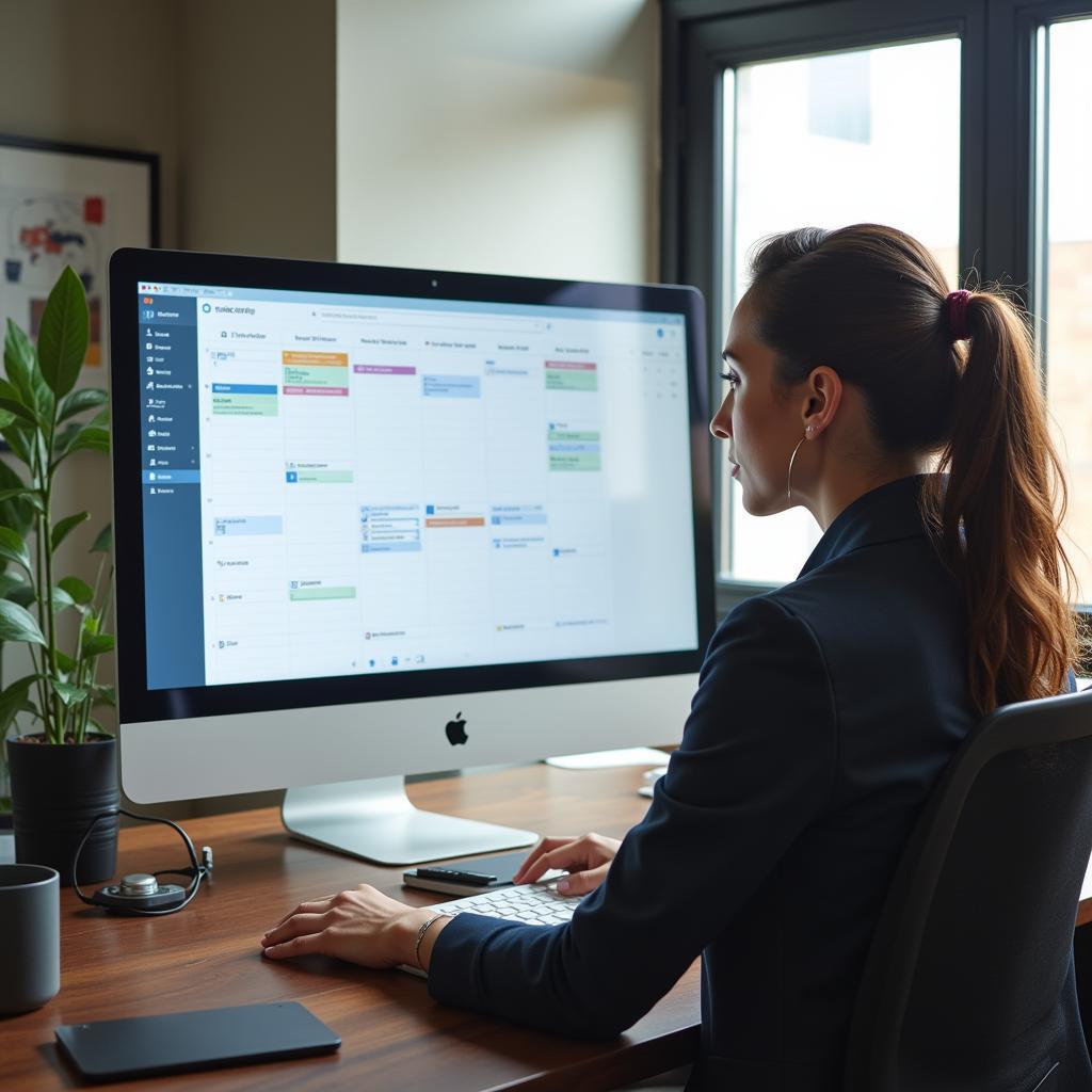 Front Office Professional Organizing Schedule