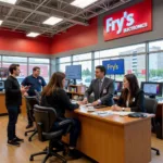 Fry's In-Store Customer Service